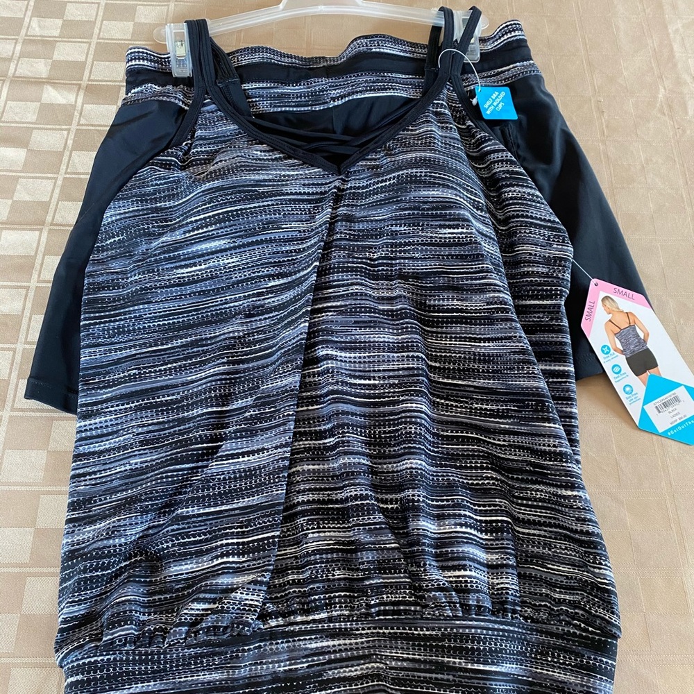 NWT Free Country 2-Piece Womens Tankini Swimsuit
